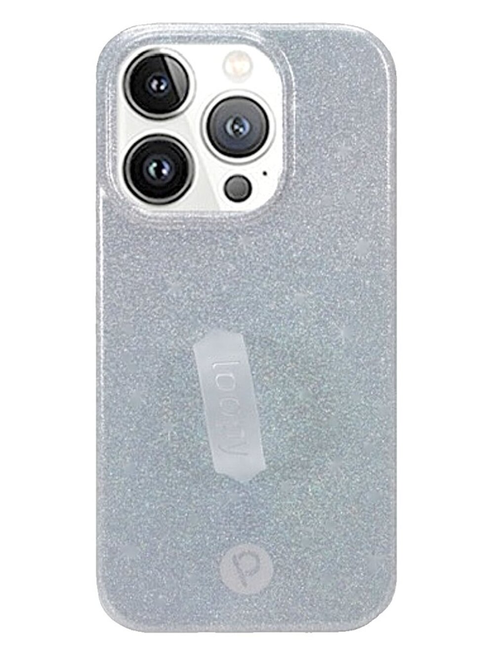 NWT Loopy PLATINUM SPARKLE iPhone 15 Pro Max Phone Case - Righty - Picture 1 of 13